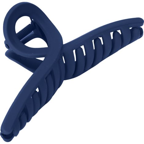 Pinces à cheveux moyennes antidérapantes, accessoires de coiffure décoratifs pour femmes, bleu marine (1/5)