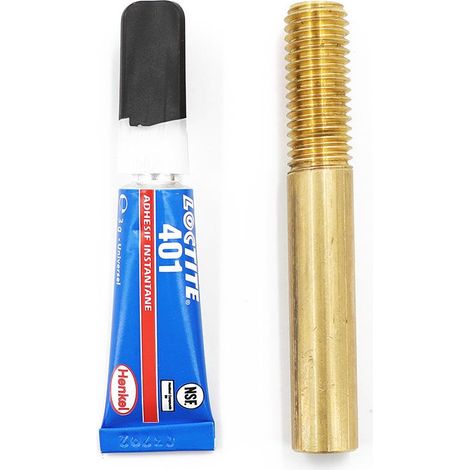 Kit de réparation d'extrémité diam. 9 mm avec 1 tube de colle (1/2)