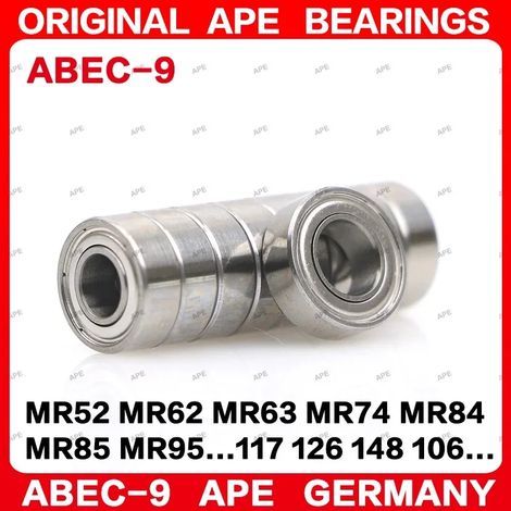 (R3ZZ) 10 roulements ABEC-9 allemands Ape Bearings (1/4)