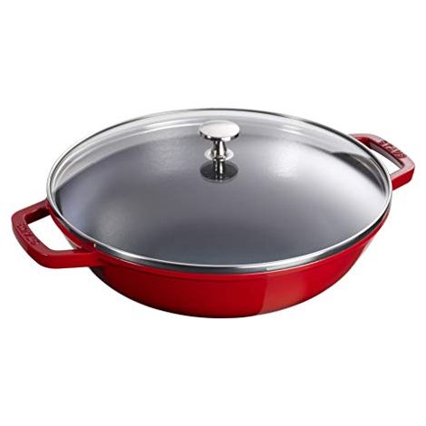Staub 40511-345-0 Staub Specialities Wok Medio, 340 x 120 x 450 (1/4)