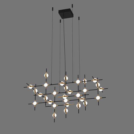 Italux Provenza Luz de techo colgante LED integrada moderna, 3000K (1/3)
