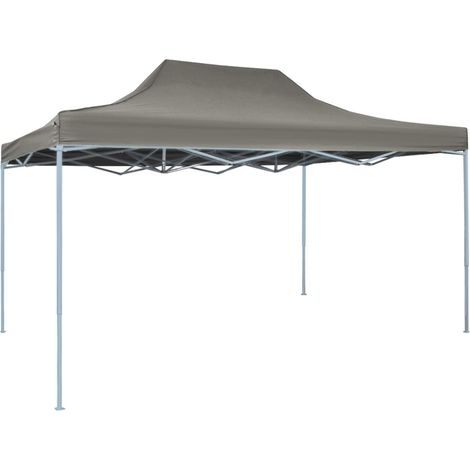Party-Zelt Anthrazit 291 x 431 x 315 cm Oxford-Stoff vidaXL