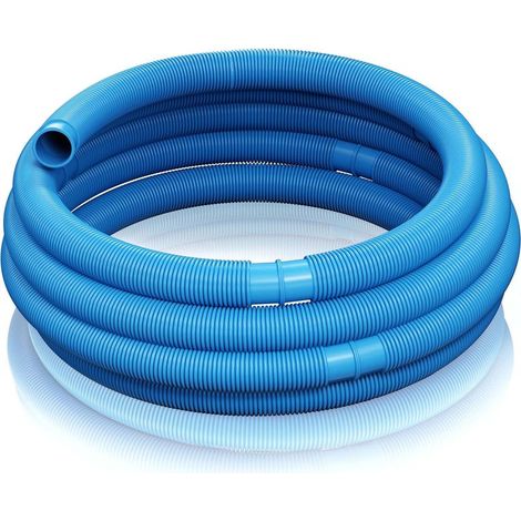 Tuyau d'aspiration de piscine flottant 6 m – Ø 38 mm – Chauffage solaire efficace – Résistant aux UV – Fabriqué en Europe – (1/5)