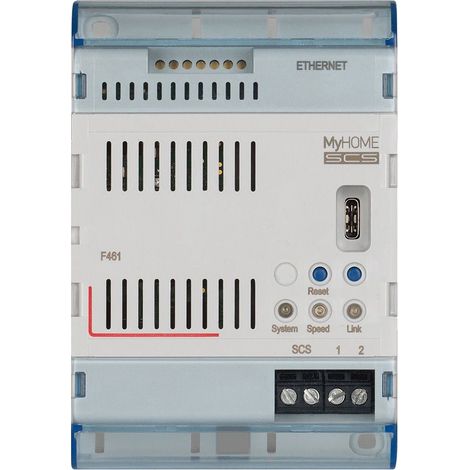 Dispositivo MyHome server per integrazione domotiche BTicino F461