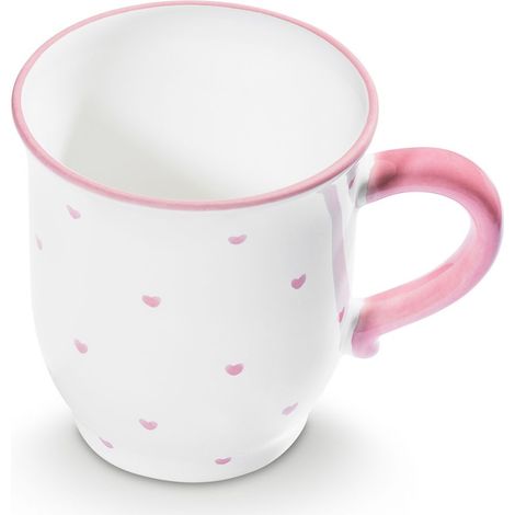 Gmundner Keramik Herzerl Rosa, Schokotasse 0,3 Liter