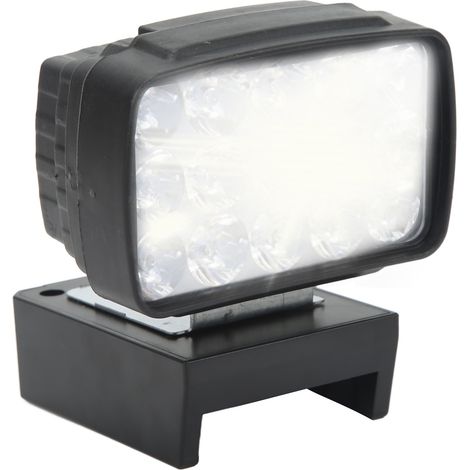 Lampe de travail LED SMD 8W 900LM sans fil à batterie lithium avec interrupteur IO, éclairage portable rechargeable (1/5)