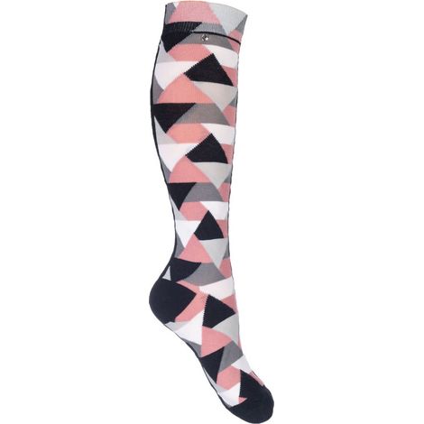 35/38, Blu royal 6801: Boston Modell Reitsocken für Erwachsene und Kinder (1/3)