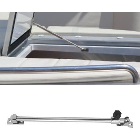 Support télescopique pour trappe 299‑534mm en acier inoxydable marine pour camping‑car, yacht et bateau (1/5)