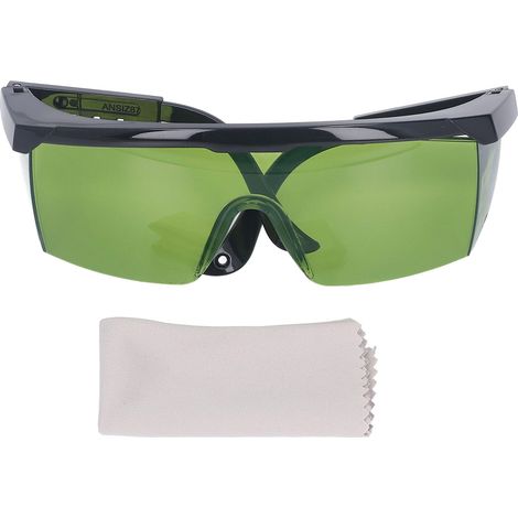 Lunettes de protection laser 740-1100nm, lunettes de sécurité anti-lumière pour maintenance et travaux, verres optiques résistants, vision claire, équipement de protection oculaire professionnel. (1/5)