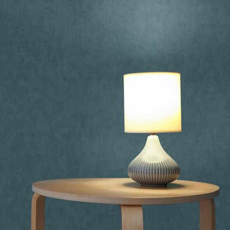 TADESSI Tapete Uni M1-No.1106 Vliestapete Blau Unitapete Einfarbig Wohnzimmer Schlafzimmer Küche (1/5)