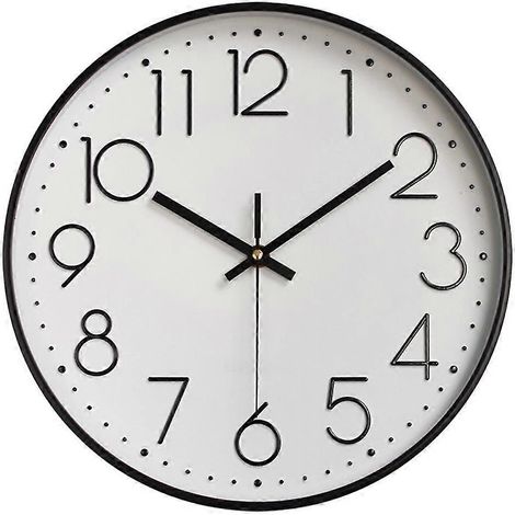 Horloge murale silencieuse (sans tic-tac) (1/3)