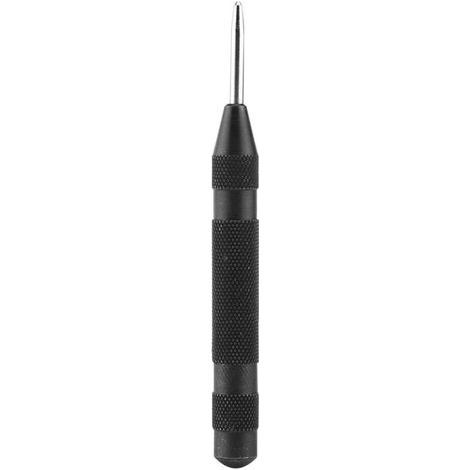Pointeau automatique, Noir Localisateur automatique, Outil de marquage de bosses, Outil de marquage pour fenêtre,Automatique Center Punch Locator Pour trou en métal, verre, bois