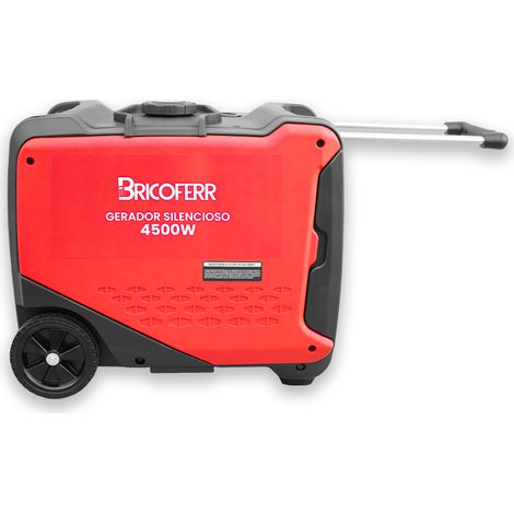 Bricoferr Generador Silencioso 4500 W 9 HP (1/4)