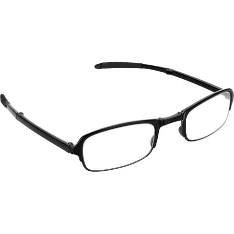 Lunettes de lecture noires ultra-minces (2,5 mm), unisexes, portables, légères et pliables. (1/5)