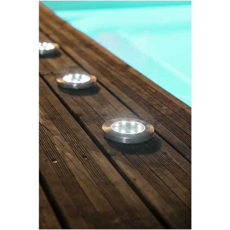 Galix G4525 Foco empotrable solar plateado exterior (1/3)
