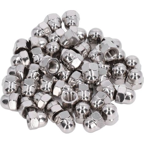 Kit d'accessoires de fixation en acier inoxydable 304, écrou à capuchon, 50 pièces, pour l'entretien et la réparation M8 (1/5)