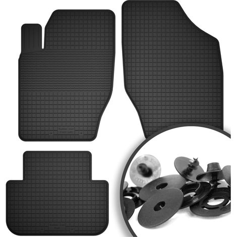 Gummimatten + Stopper für: Fiat Fullback Offroad (ab 2015)