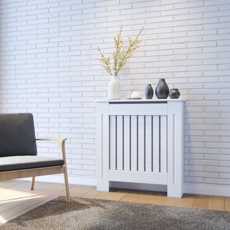 SONNI Copritermosifone MDF Protezione per Radiatori in Legno Antiscottatura Adatto per Radiatori Montaggio Semplice 78x19x81.5 cm (1/5)
