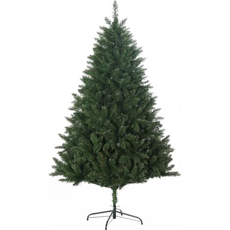 Albero di Natale Artificiale 180 cm 800 Rami Verde (1/5)