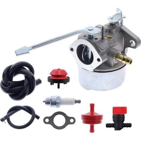 Carburateur 632552 Compatible avec moteur Tecumseh 3HP 2 Temps pour souffleuse à neige - Modèles 640086, 640086A, 632641, 640092A, 640311, HSK600, HSK635, TH098SA (1/5)