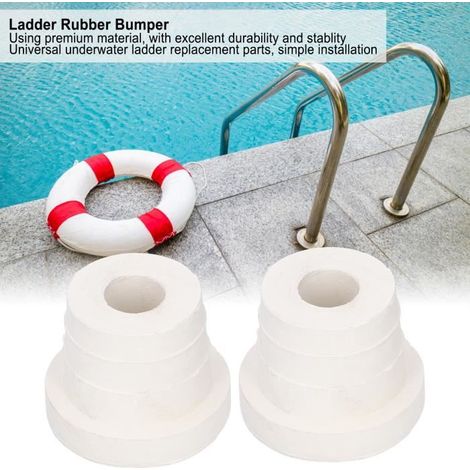 Bouchon d'échelle de piscine, bouchon en caoutchouc d'échelle, accessoire d'échelle de piscine, pour hôtel de piscine HB044 (1/4)