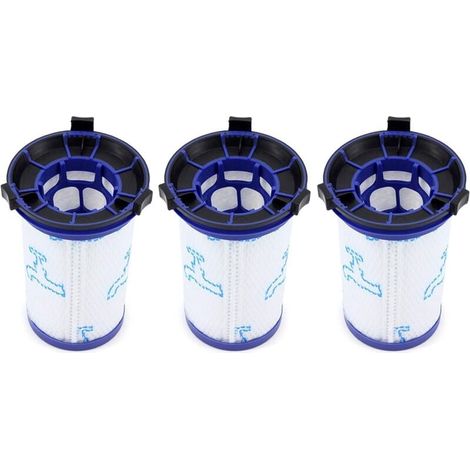 Lot de 3 Filtre de remplacement pour Rowenta Air Force 360 / X-Pert Essential 260 Aspirateur sans fil RH9037 RH9038 RH9039 RH9051 RH9057 RH9079 RH9081 RH9086 (Alternative au ZR009001) (1/5)