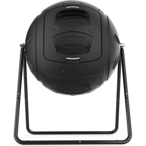 Composteur multifonction de 130 litres pour déchets de jardin et déchets de cuisine avec bouchon de vidange facile à utiliser pour collecter le liquide (1/5)