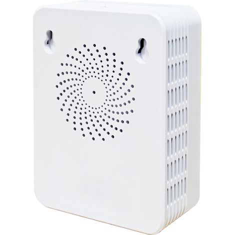 Détecteur de qualité de l'air 12 en 1 avec affichage heure/date, moniteur CO2, AQI, PM2.5, PM10, HCHO, TVOC, CO, température et humidité pour bureau et école (1/5)