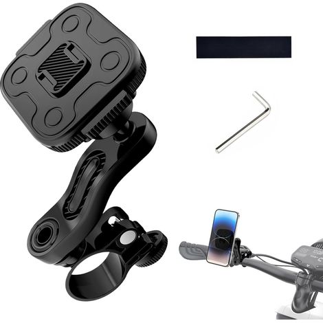 Support de téléphone portable magnétique pour moto,Support de téléphone (1/5)
