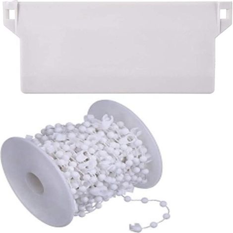 89mm base beads, 5-meter base plate, 10-piece set, vertical blind pull bead chain, Venetian blind suspension panel (1/5)