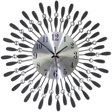 Luxuriöse, moderne Wanduhr – Große, dekorative Uhr für Büro oder Zuhause