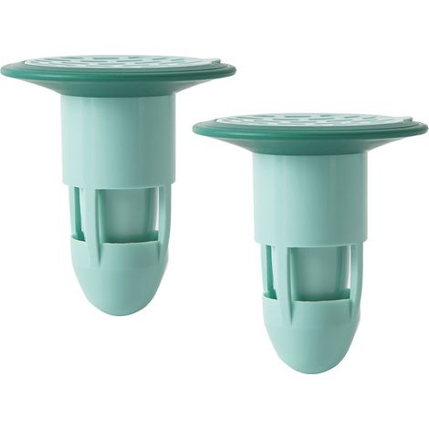 Clapet anti-retour pour siphon de douche, insert de drainage pour canalisation d'égout, bouchon de vidange, récupérateur de cheveux, joint d'étanchéité pour gaz, crépine de sol, joint de siphon, vert 
