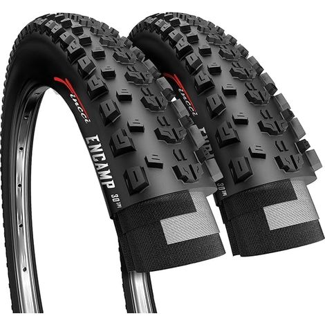 Fincci MTB Tyre 26 Inch 26 x 2.25 57-559 Folding Tires VTC VAE (1/5)