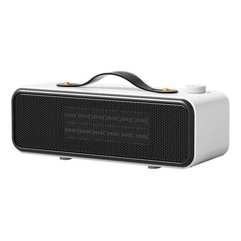 Chauffage électrique portable pour petits espaces - Pour bureau et bureau - Fonction de chauffage rapide pour temps froid en hiver - Pour lieu de travail, chambre à coucher, dortoir, maison, intérieur (1/4)