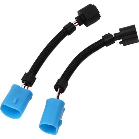 Faisceau de conversion de phares 9007 9004 HB5 mâle vers H13 9008 femelle, adaptateur de remplacement pour Ford 1999-2004 (1/5)