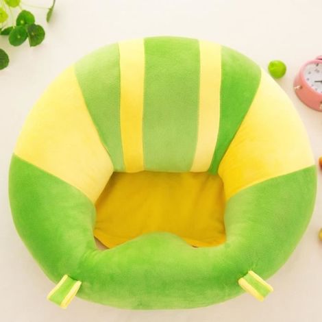 Weicher Babysofa-Sitz, bequemes Plüschtier für Mädchen und Jungen, 3-16 Monate, Grün