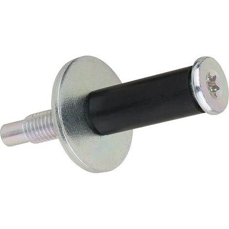 1 couleur : Noir + Argent Matériau : Métal Convient aux boulons de verrouillage et aux gâches de hayon de voiture. (1/4)