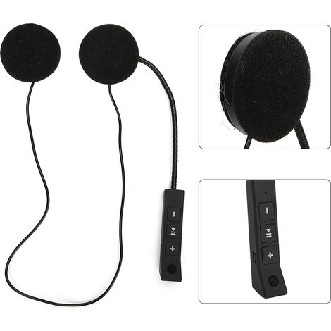 Störungsfreies Bluetooth-Helm-Headset mit USB-Schnellladefunktion für Motorradfahrer (BT008) (1/5)