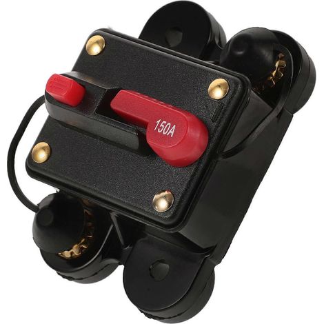 Compatible avec les disjoncteurs automobiles à réarmement manuel de 150 ampères pour la protection des circuits (1/5)