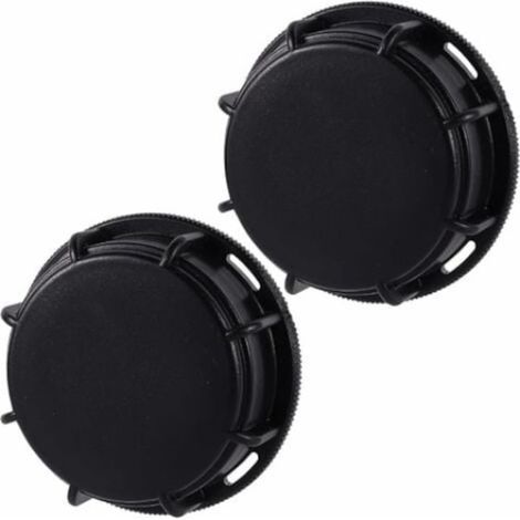 Ensemble de 2 seaux IBC db, QttvbTna, raccord de tuyau, pour réservoir de 1000 l, plastique résistant, 60 mm (1/5)