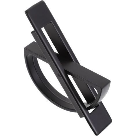 [JAMAIS UTILISÉ] Tatami Recessed Door Handle, Practical Hidden Zinc Alloy Handles, Recessed Floor Knob (Black) (1/4)
