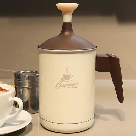 Pedrini Espumador électrique marron 500 ml mousse lait (1/4)
