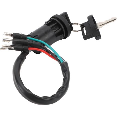 Interruptor De Encendido - 4 Pines - Compatible Con Atv Atc200 Atc200m 1985 - Repuesto Original (1/5)