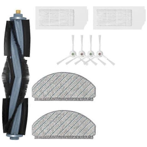 Pièces détachées et accessoires pour aspirateur robot T10 Plus : brosse principale, brosse latérale, filtre HEPA