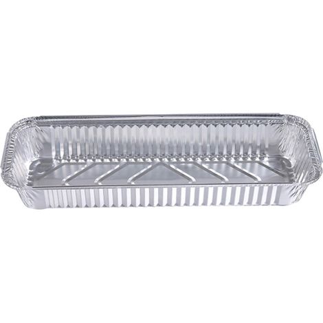 Plateaux en aluminium avec couvercles x 20–35 x 13 x 5 cm – 1500 ml (1/4)