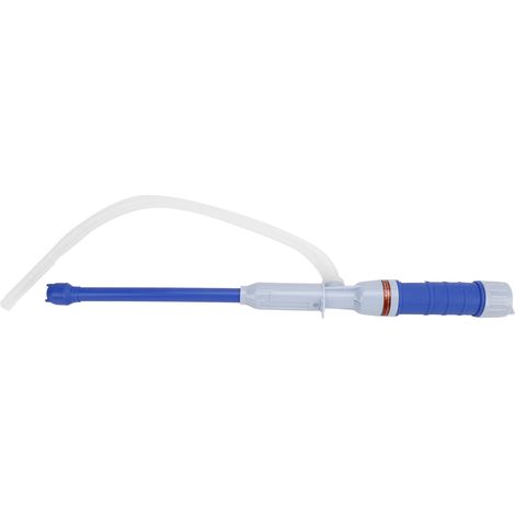 Pompe électrique portable à batterie, siphon de transfert de liquide pour huile, carburant, adaptée à l'automobile, tracteur, bateau, bleu (1/5)