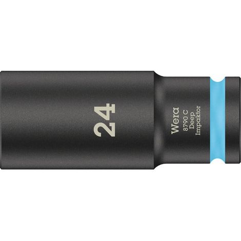 Wera 8790 C Impaktor Deep 05004839001 6 pans intérieurs Douille 24 mm 1/2 (12.5 mm)