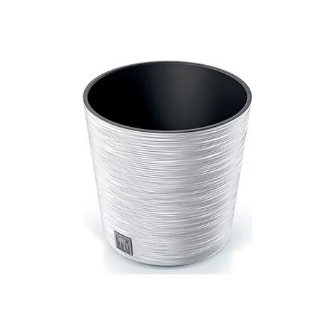 MACETERO COLOR BLANCO, CON DEPÓSITO, COLECCIÓN FURU, DE 30 X 30 X 29,4 CM, CAPACIDAD DE 15 L.