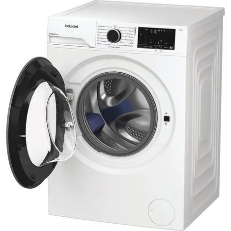 Hotpoint Ariston HB 103 CARE IT, lavatrice Capacità 10kg, classe A -30%, Motore Inverter, 1400 giri, Display digitale XL, Vapore,