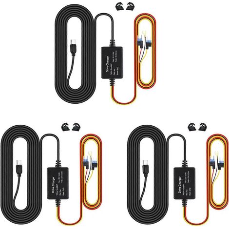 3X para kit de cableado 70mai UP03 Solo puerto tipo C para 70mai A810 X200 Omni M500 Monitor de estacionamiento 24H Línea de alimentación (A) (1/5)